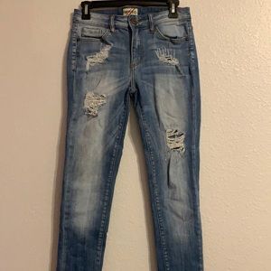 Juniors Skinny blue jeans size 7